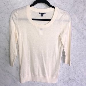 GAP cream sweater